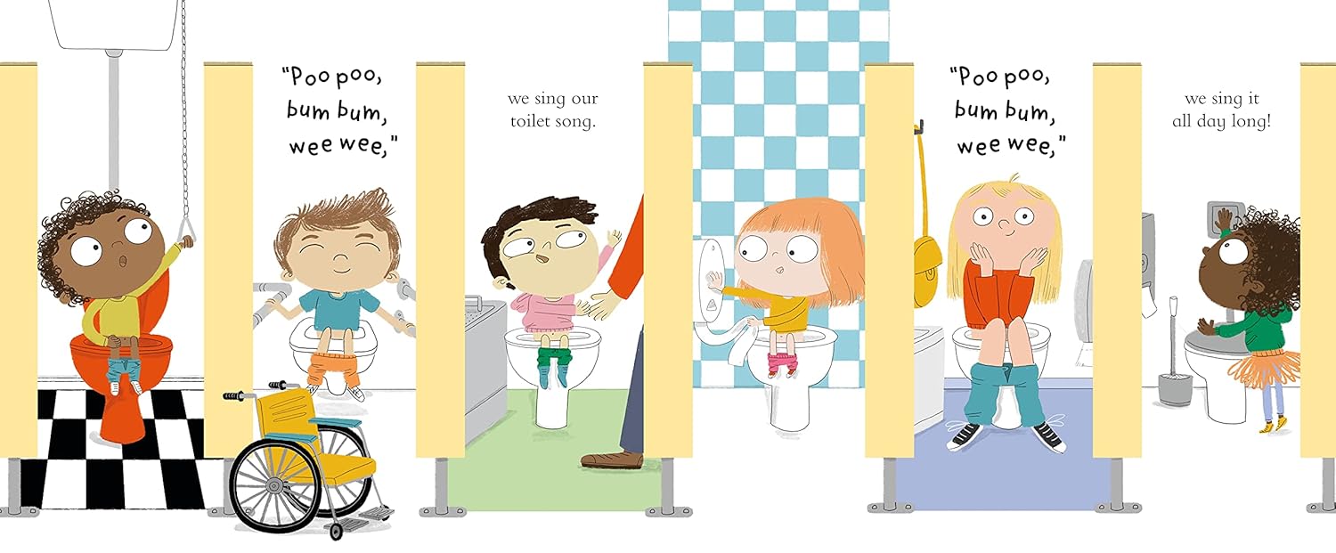 Poo Poo Bum Bum Wee Wee - A Rhyming toilet Training Book - بو بو بام بام وي وي - كتاب تدريبي على استخدام المرحاض بقافية