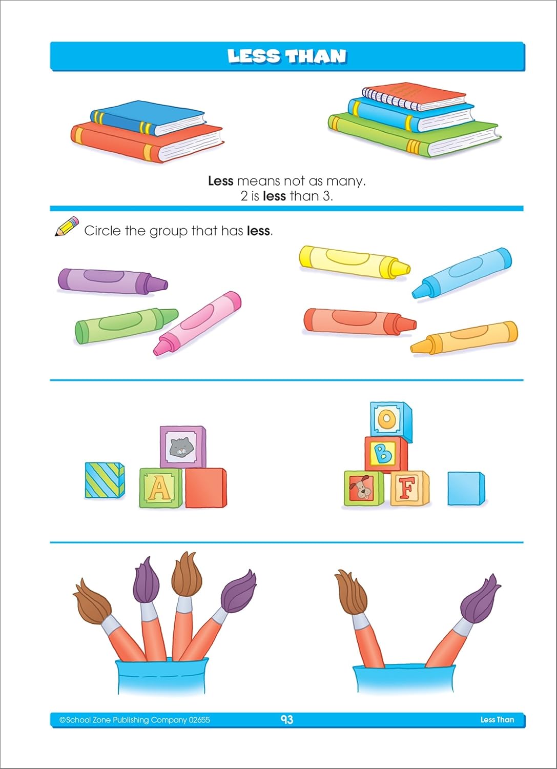 School Zone Preschool Basics Ages 3-5 - منطقة المدرسة أساسيات ما قبل المدرسة للأعمار من 3 إلى 5 سنوات