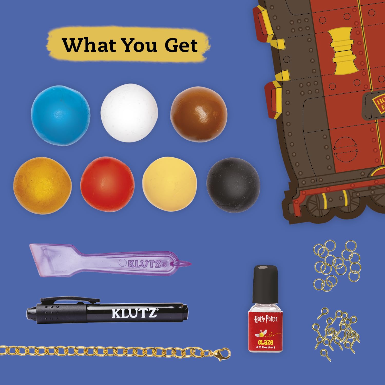 Klutz: Harry Potter Clay Charms - Book & Activity Kit