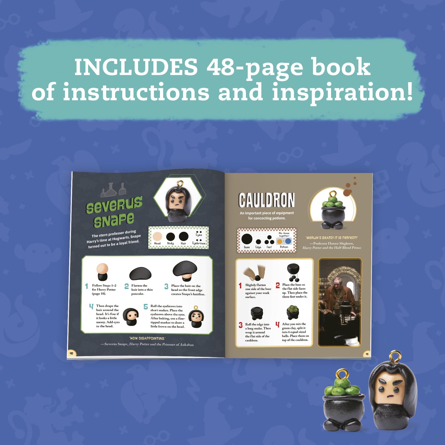 Klutz: Harry Potter Clay Charms - Book & Activity Kit