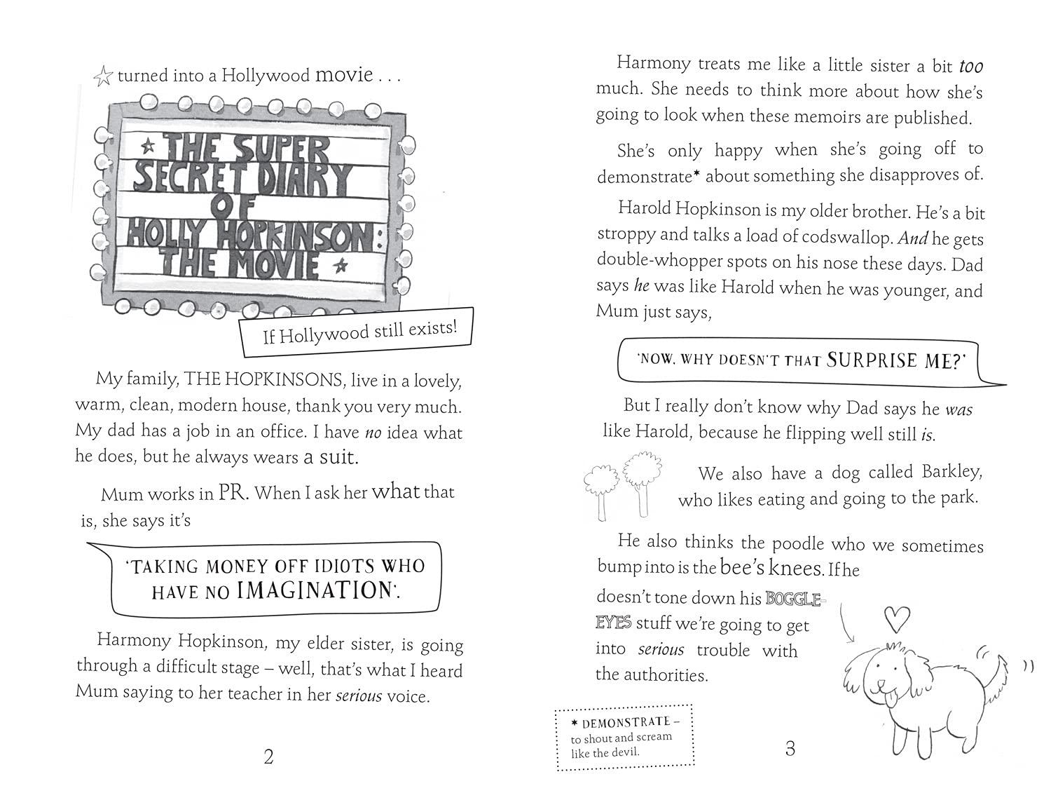 The Super-Secret Diary of Holly Hopkinson #1 - This Is Going To Be a Fiasco - Spectrawide Bookstore
