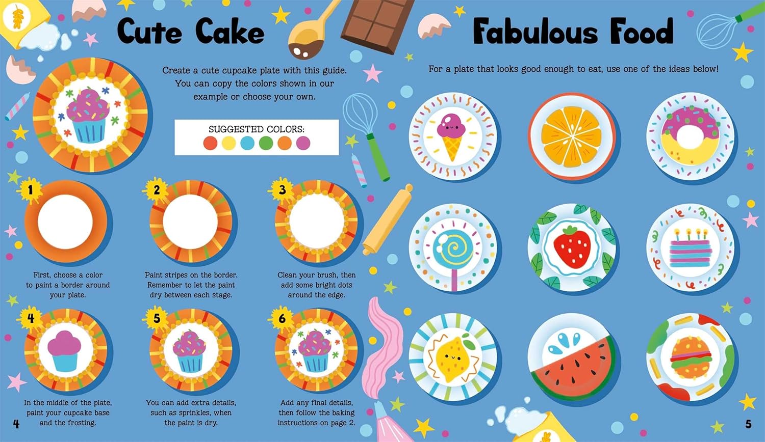 Paint Your Own Plate: Craft Creation For Children - اطْلِ طَبَقَكَ الخَاص: إبداعات فنية للأطفال