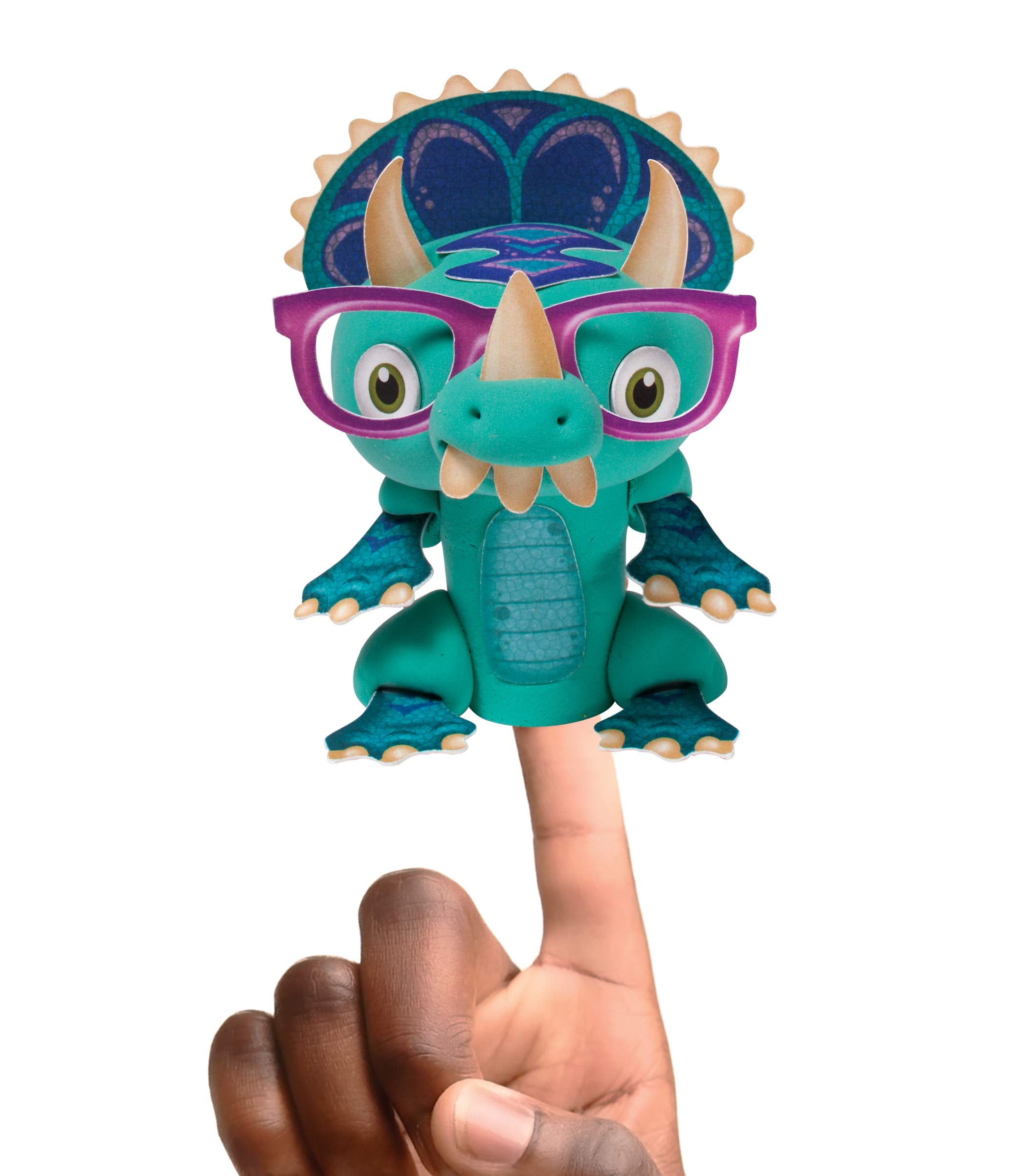 Klutz Jr. My Dino Finger Puppets - Book & Craft Kit 4+