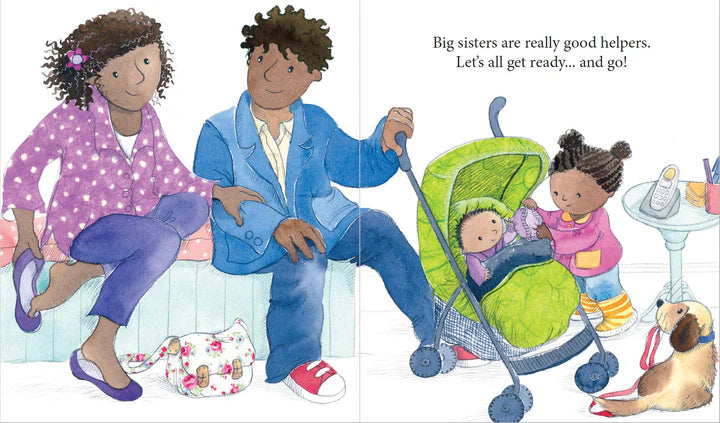 You're A Big Sister - Picture Book - أنت الأخت الكبرى - كتاب مصور