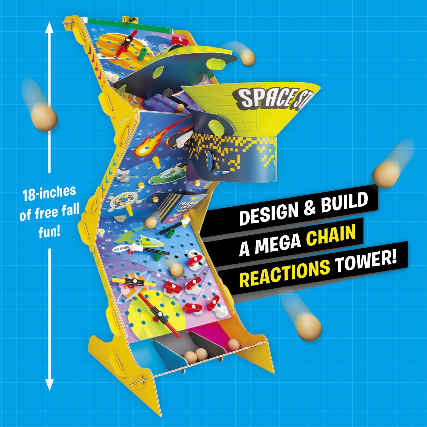 Klutz LEGO: Gravity Drop - صمم وابنِ سلسلة ردود فعل 2