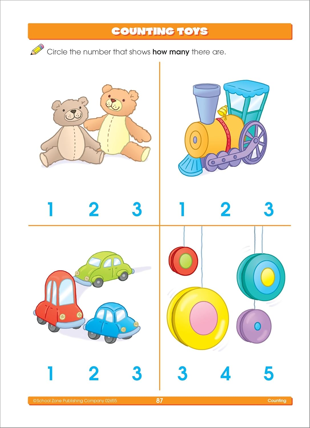 School Zone Preschool Basics Ages 3-5 - منطقة المدرسة أساسيات ما قبل المدرسة للأعمار من 3 إلى 5 سنوات