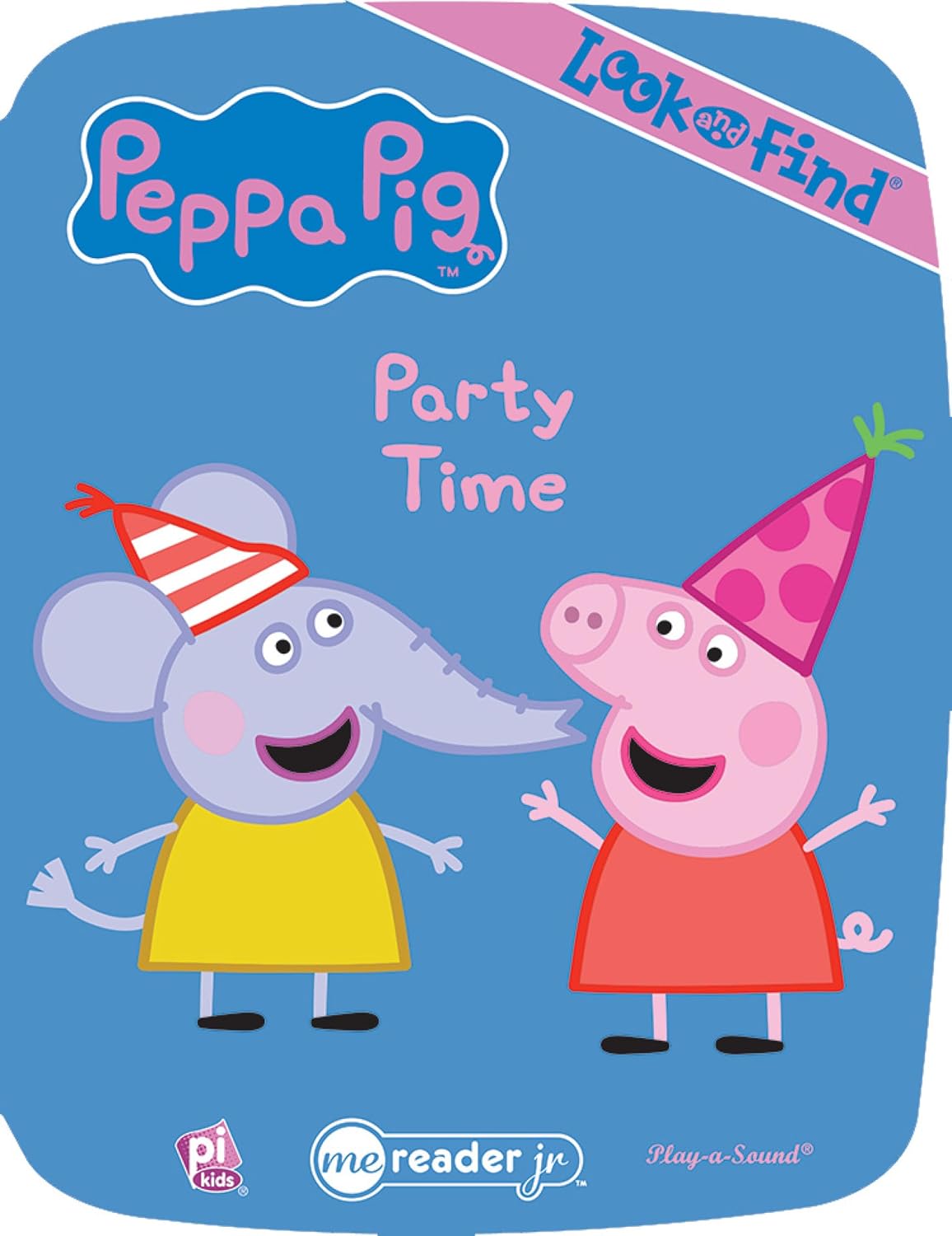 Peppa Pig - Electronic Me Reader Jr and 8 Look and Find Sound Book Library - Peppa Pig - جهاز "مي ريدر جونيور" الإلكتروني ومكتبة كتب "ابحث واكتشف" الصوتية (8 كتب)