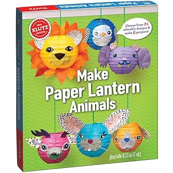 KLUTZ -  Make Paper Lantern Animals - كلوتز: فن الغزل