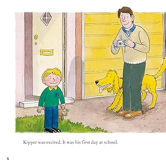 First Experiences with Biff, Chip And Kipper: Starting School (Picture Book - New Collection) - التجارب الأولى مع بيف، تشيب وكيبر: بدء الدراسة (كتاب مصور - مجموعة جديدة)