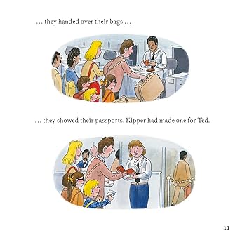 First Experiences with Biff, Chip And Kipper: Going On A Plane (Picture Book - New Collection) - التجارب الأولى مع بيف وتشيب وكيبر: الذهاب في طائرة (كتاب مصور - مجموعة جديدة)