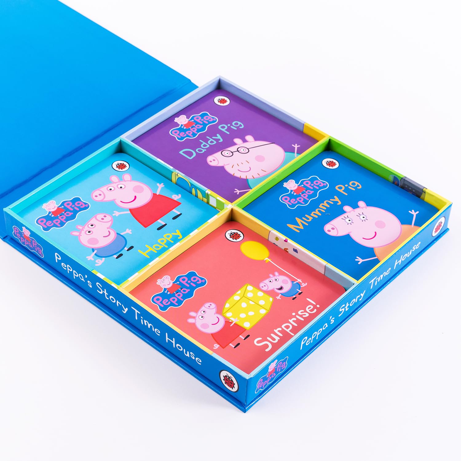 Peppa's Storytime House - Mini Boardbook - بيت حكايات بيبا - كتاب مقوى صغير