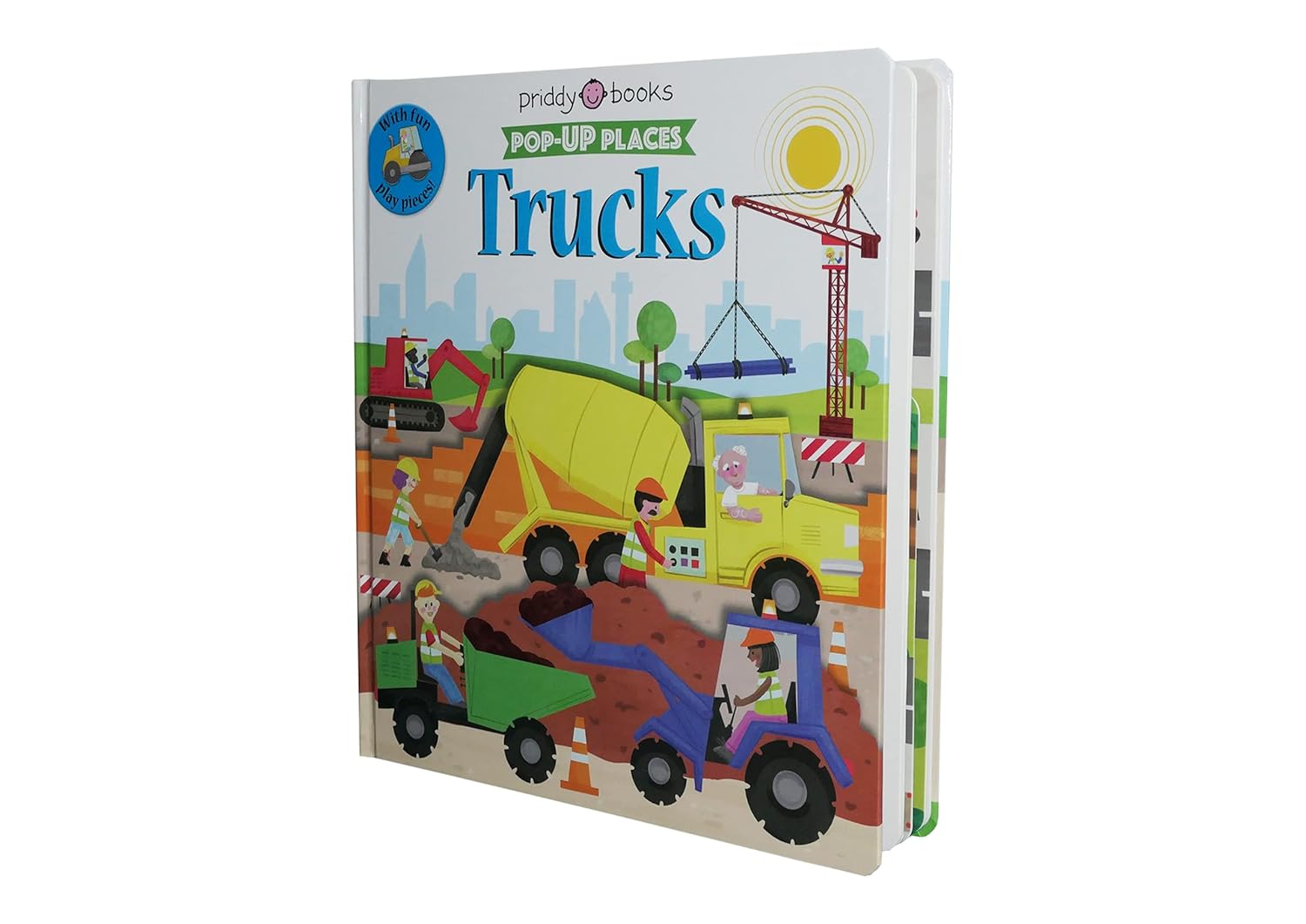 Priddy Books: Trucks - Pop-Up Places - Priddy Books: شاحنات - أماكن منبثقة