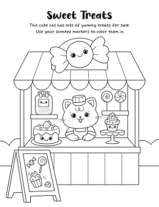 Color Mania Sweet and  Scented Coloring - Box Set