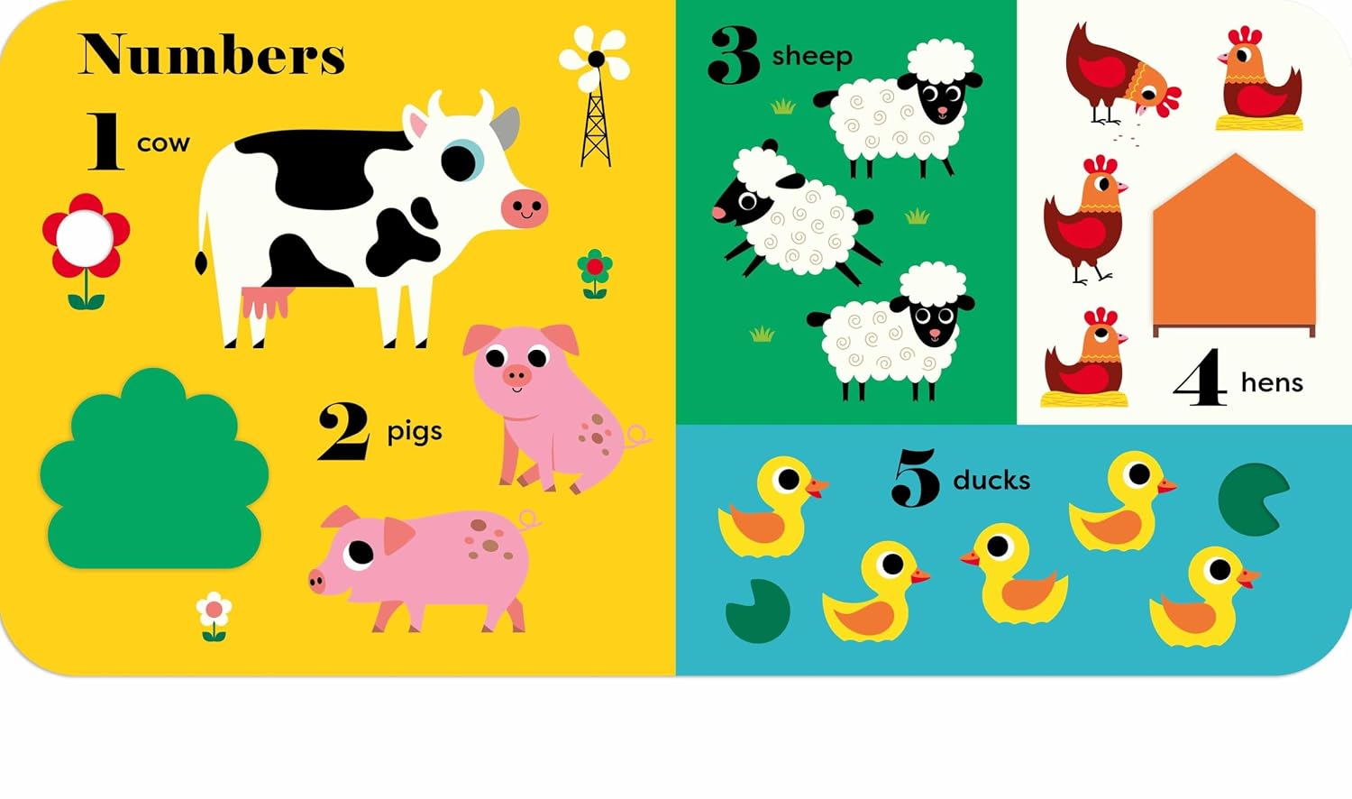 Baby Touch - الموسم - كتاب اللعب باللمس والملمس - كتاب اللوحة