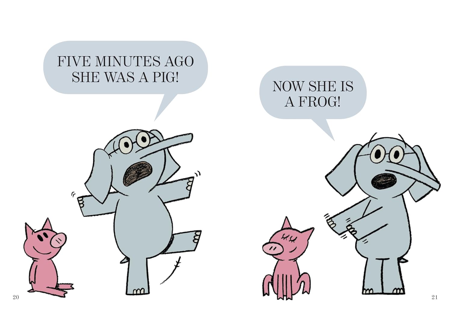Elephant and Piggie: I'm a Frog! (New Collection) - الفيل والخنزير - سأفاجئ صديقي!