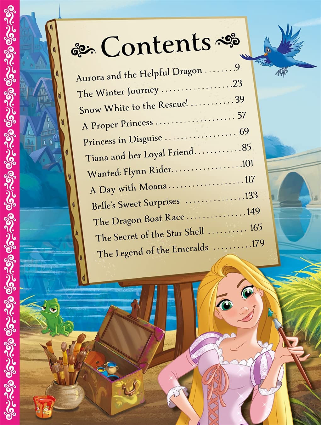 Disney Princess - A Treasury of Magical Stories - أميرات ديزني - كنز من القصص السحرية