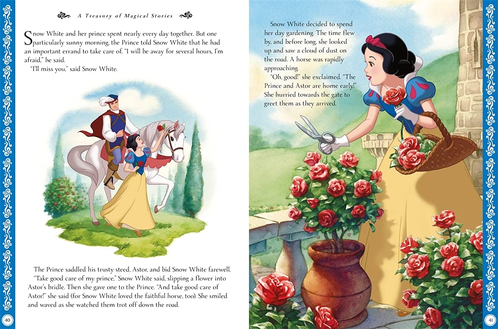 Disney Princess - A Treasury of Magical Stories - أميرات ديزني - كنز من القصص السحرية