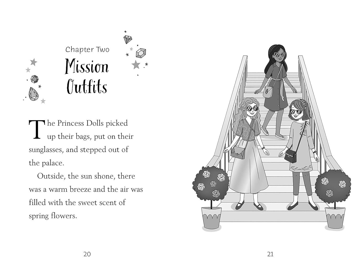 Usborne A Sticker Dolly Stories #07: Woodland Princess -  A Princess Dolls Story - أسبرن قصص الدمى اللاصقة #07: أميرة الغابة - قصة أميرات الدمى