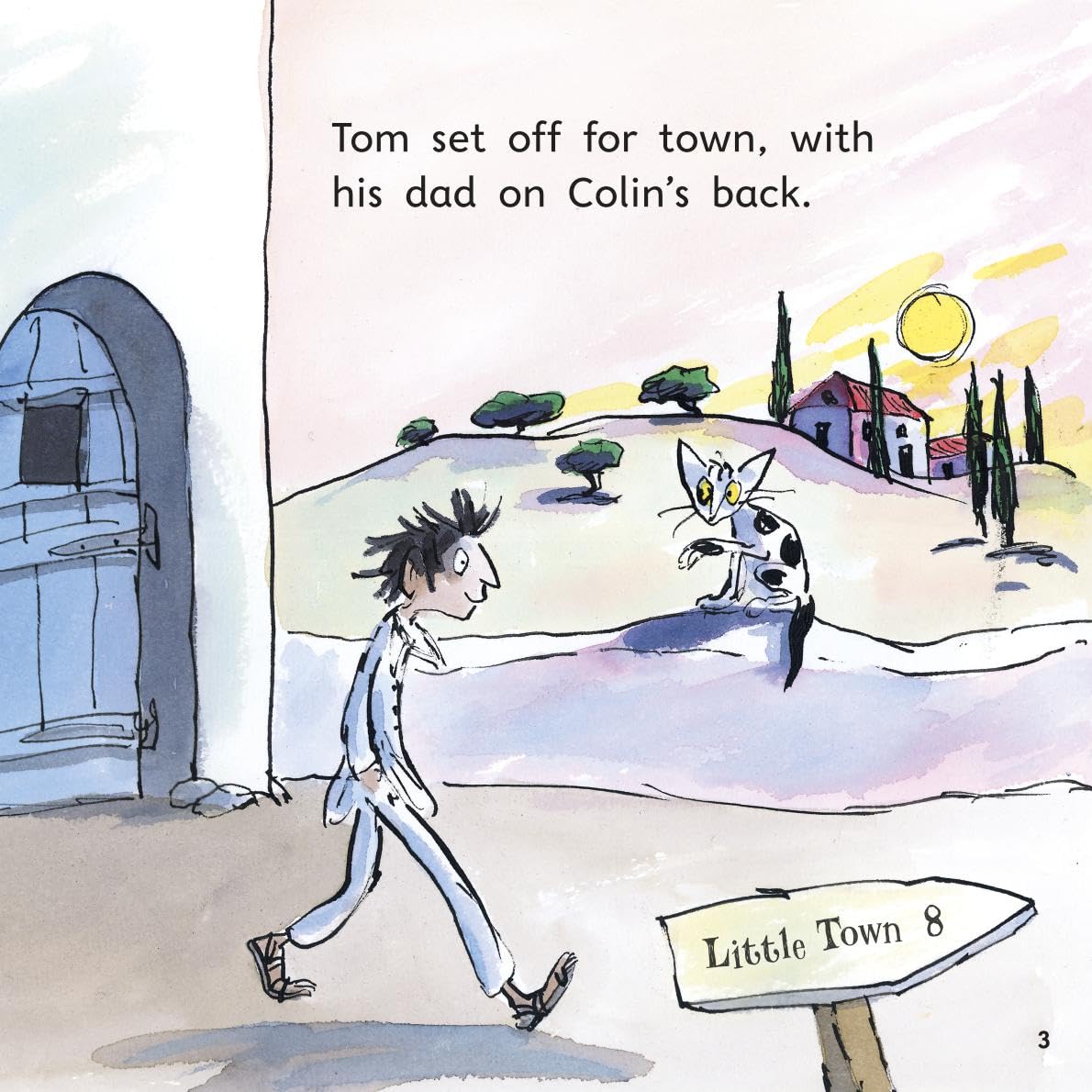 Oxford - Practise Your Phonics with Traditional Tales Tom, Dad and Colin and Hans in Luck (Two stories in one book) - أكسفورد - ممارسة الصوتيات الخاصة بك مع الحكايات التقليدية توم وأبي وكولين وهانز في الحظ (قصتان في كتاب واحد)