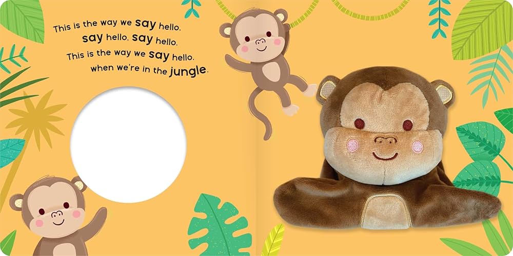 Cheeky Monkey - Hand Puppet Book