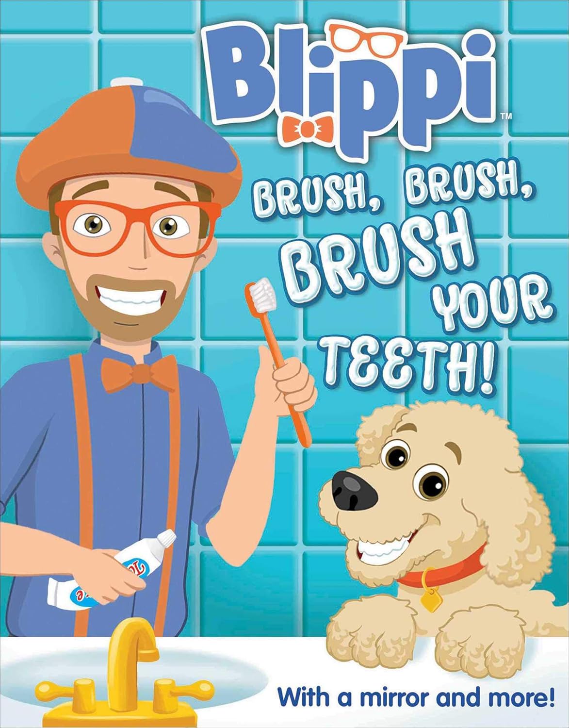 Blippi: نظّف، نظّف، نظّف أسنانك مع المرآة والمزيد