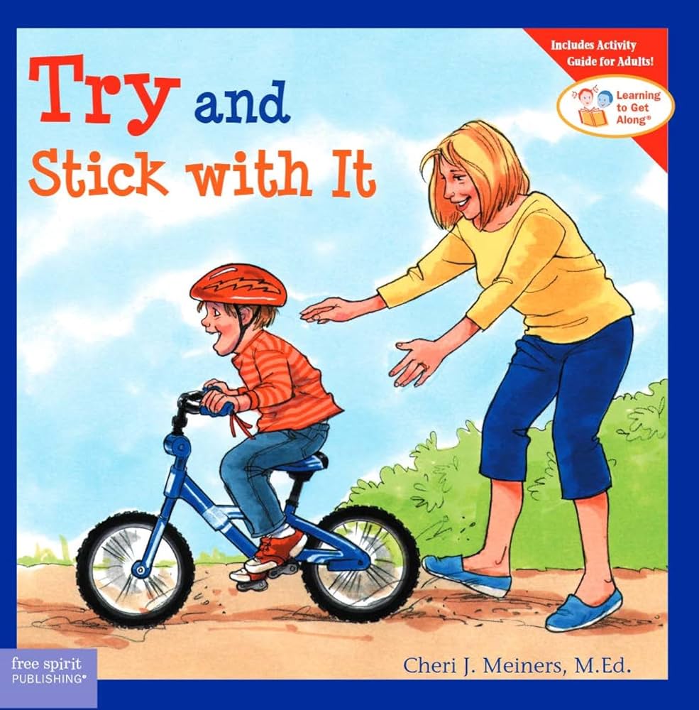Try and Stick with it - حاول والتزم بها