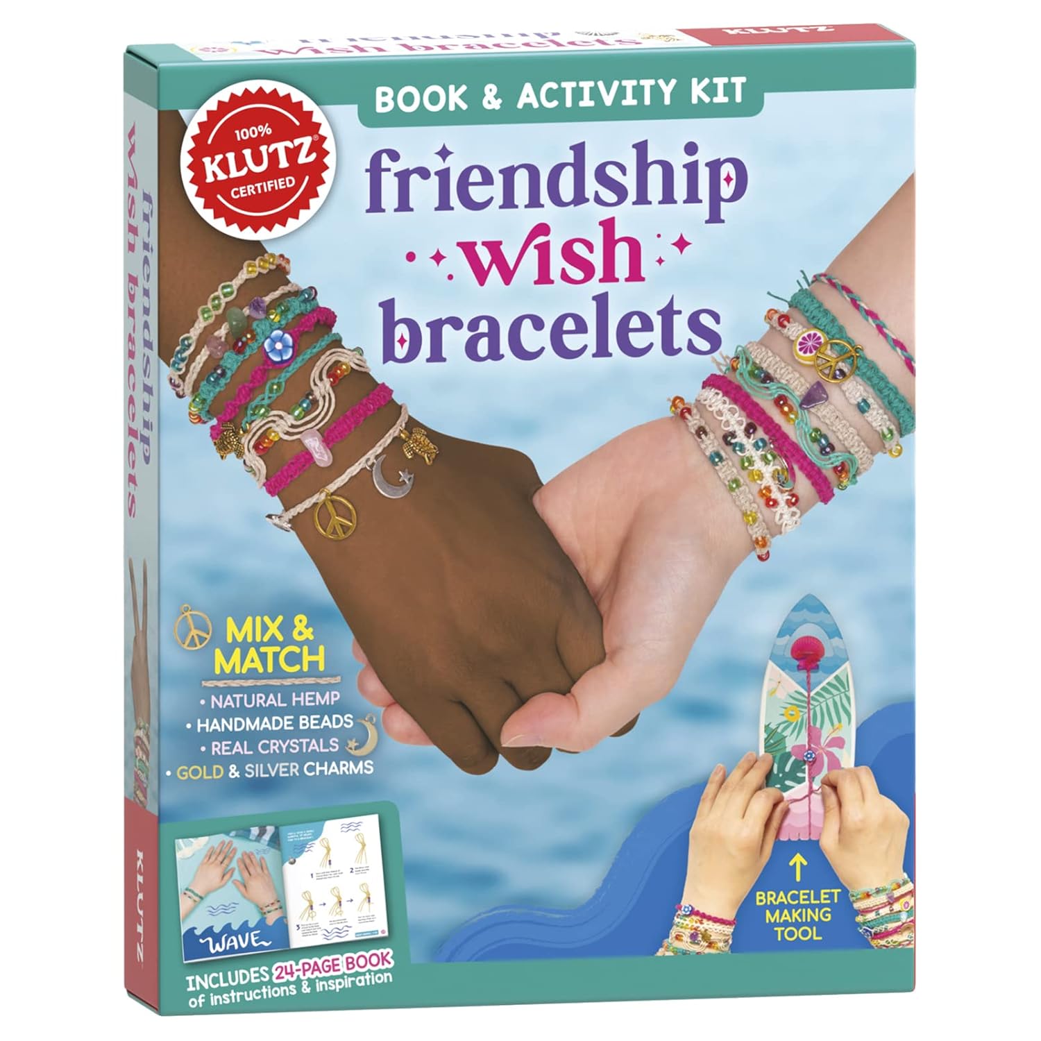 Klutz: Friendship Wish Bracelets - Book & Creative Kit