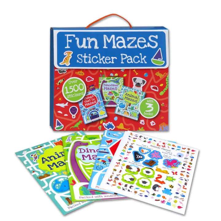 Fun Mazes Sticker Pack - مجموعة ملصقات متاهات ممتعة