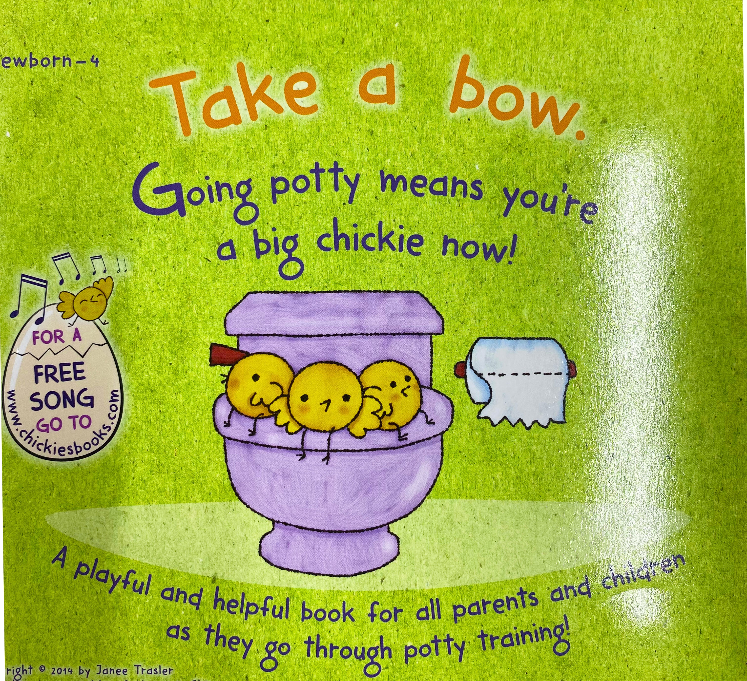 Potty Time for Chickies - Board Book