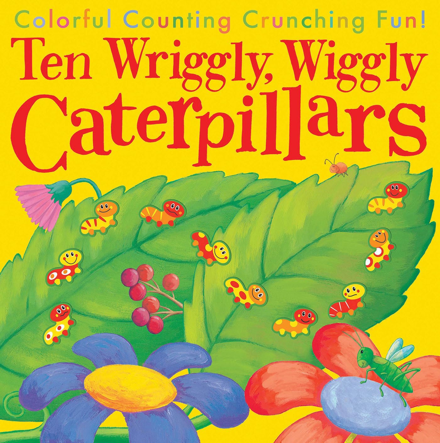Ten Wriggly, Wiggly Caterpillars - عشرة يرقات متعرجة ومتعرجة
