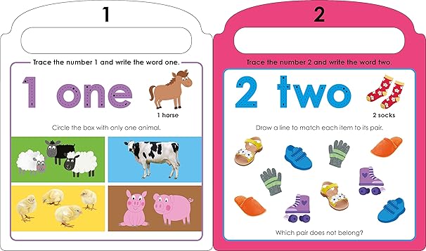 Priddy Learning: My First Wipe Clean Numbers بريدي التعليمية: أول أبجدية لي للمسح والتنظيف بريدي التعليمية: أول أبجدية لي للمسح والتنظيف