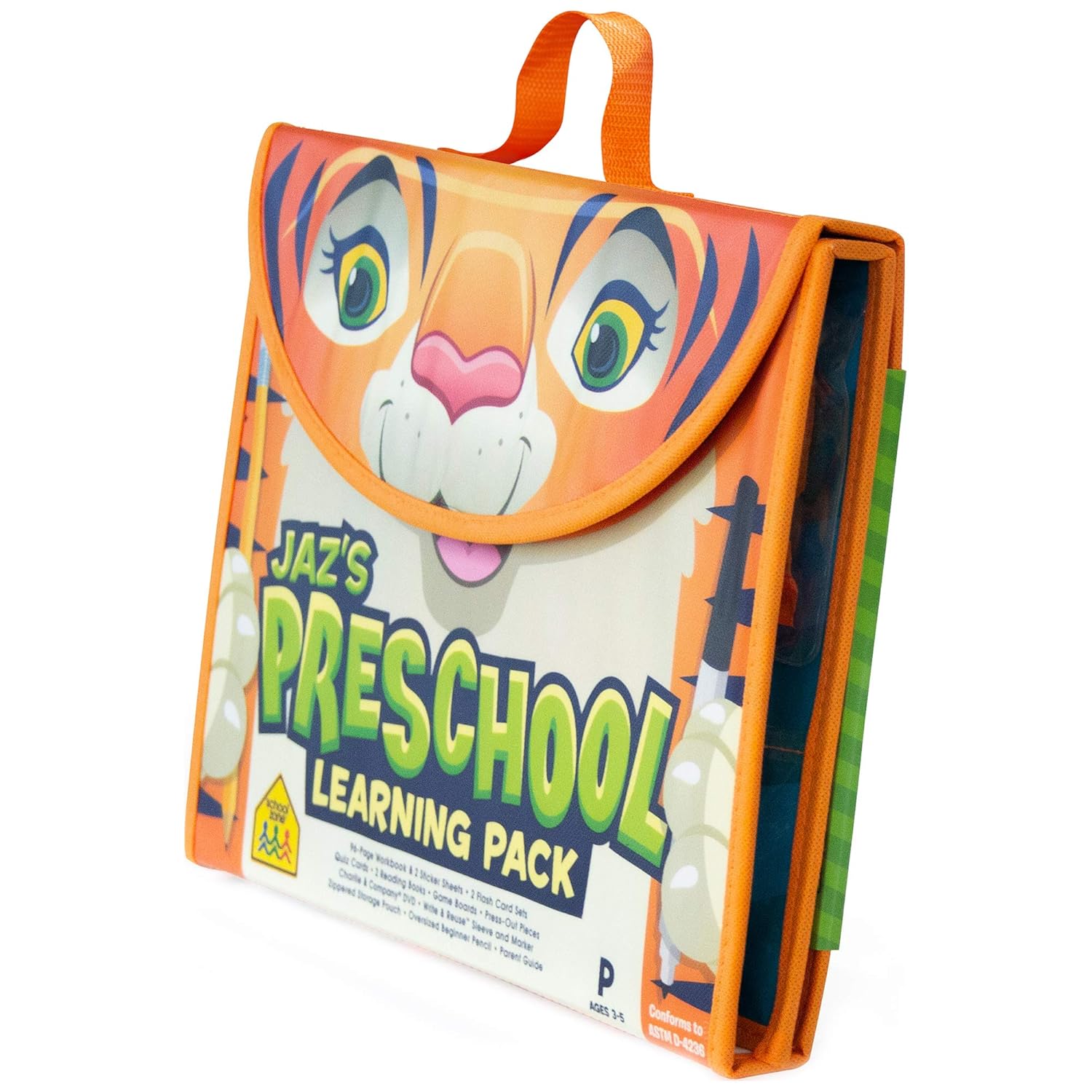 School Zone: Jaz's Preschool Learning Pack - Age 3-5