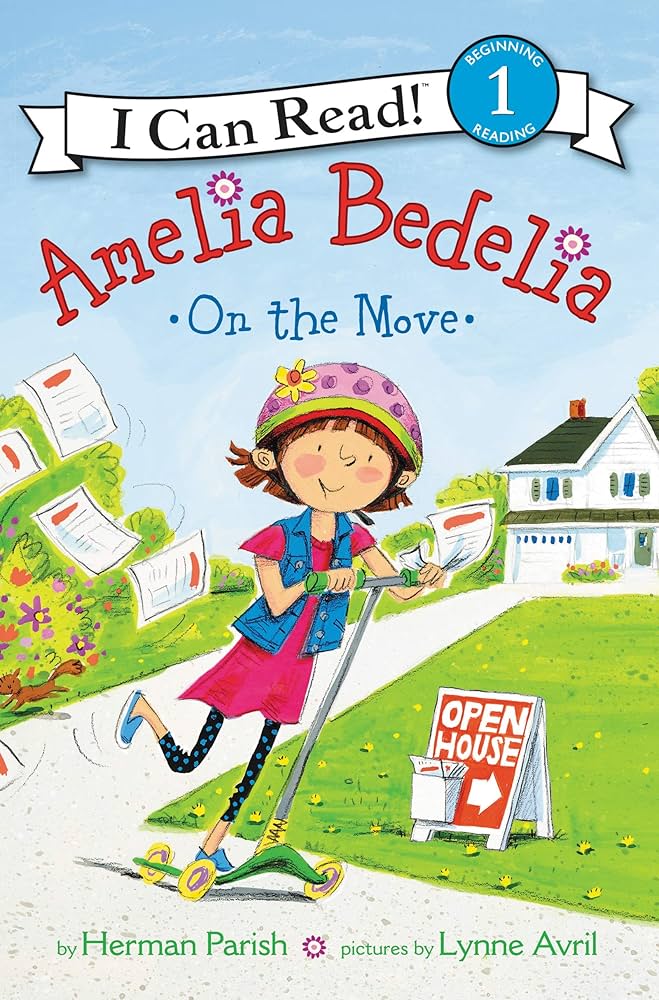 I Can Read Level 1 - Amelia Bedelia On The Move - أستطيع أن أقرأ المستوى 1 - أميليا بيديليا أثناء التنقل