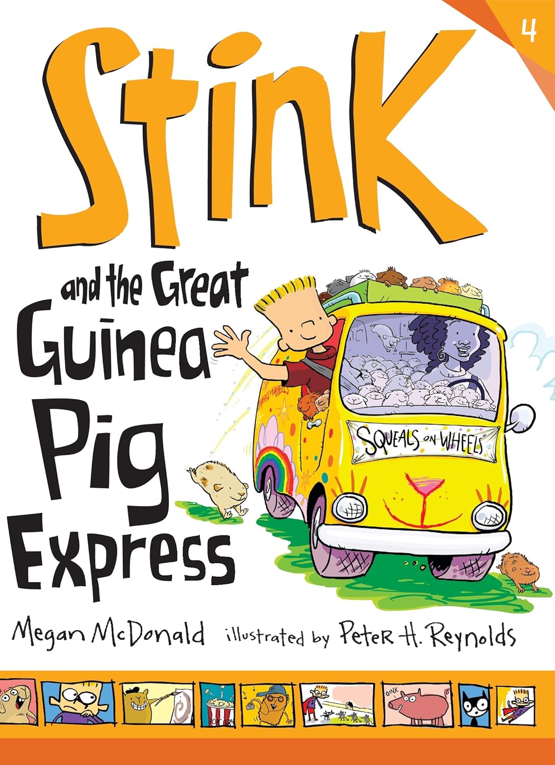 Stink #4 - Stink And The Great Guinea Pig Express - ستينك #4 - ستينك وقطار خنازير غينيا السريع العظيم