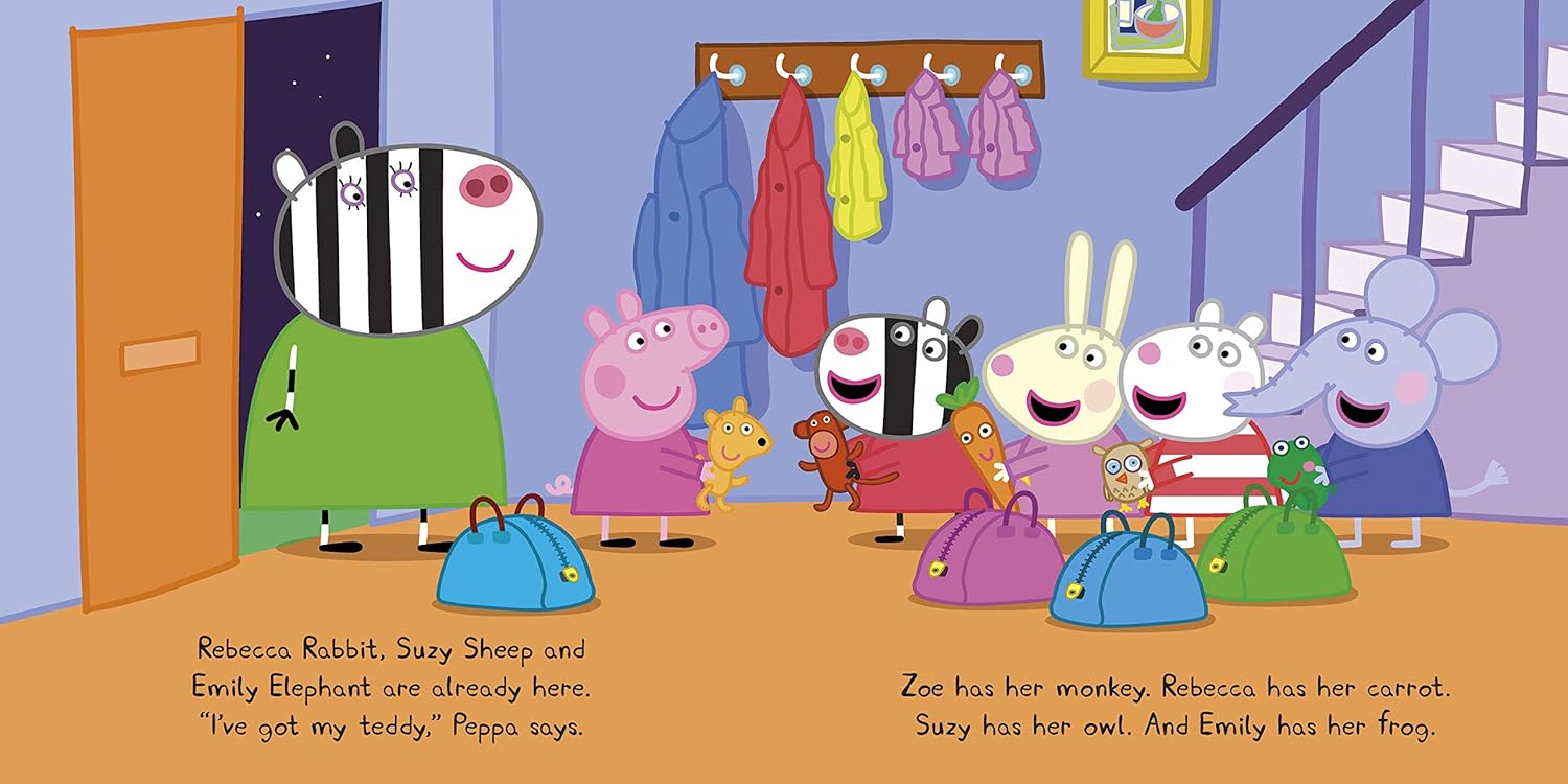 Peppa Pig - Peppa's First Sleepover - بيببا بيغ - أول مبيت لبيببا خارج المنزل