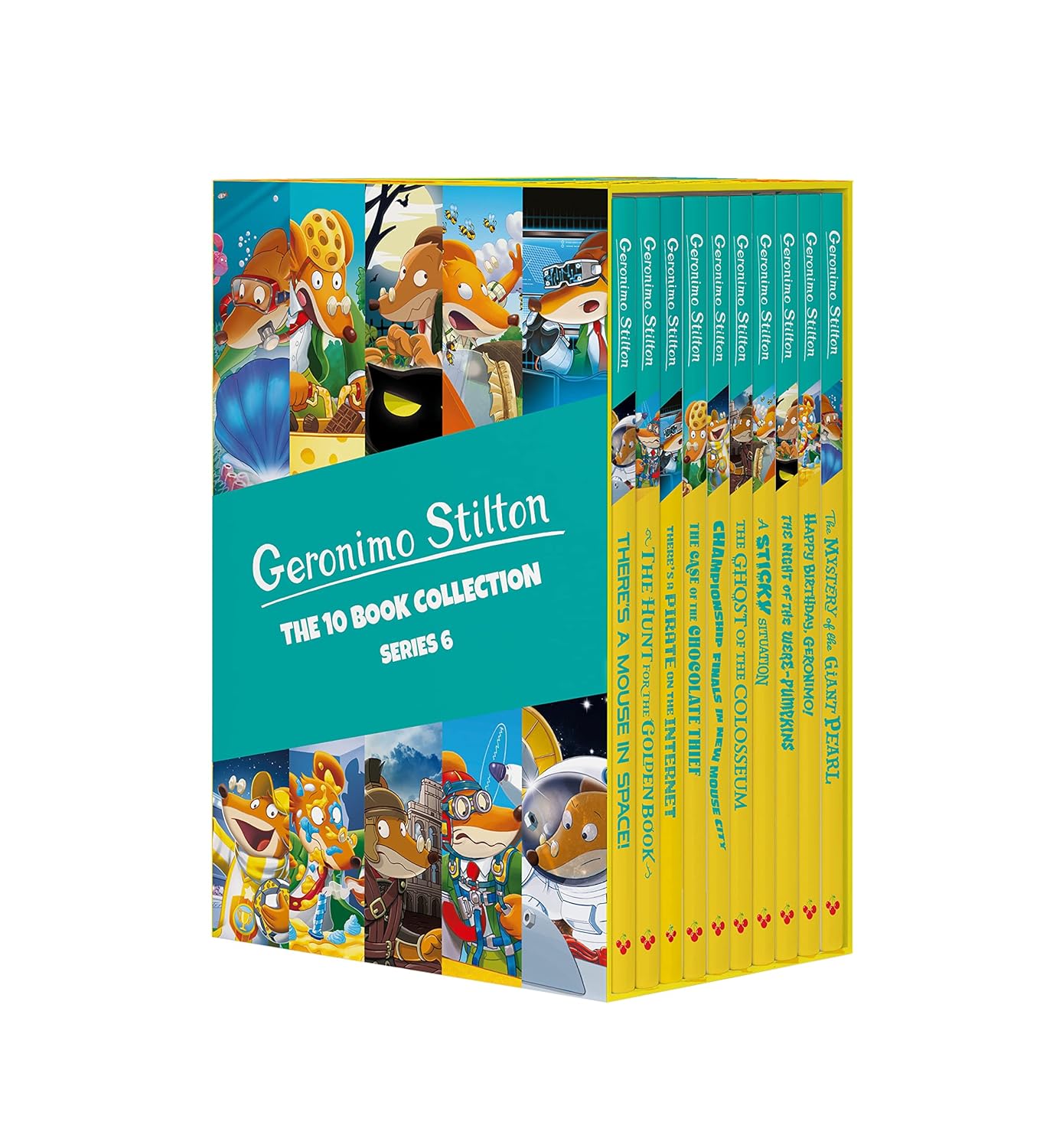 جيرونيمو ستيلتون - مجموعة من 10 كتب السلسلة 6 (صندوق)