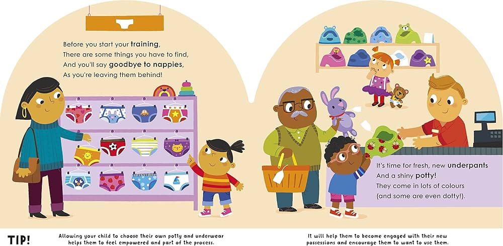 It's Potty Time! - Potty Book - حان وقت التدريب على النونية! - كتاب التدريب على النونية