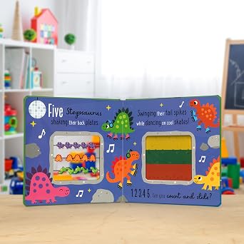 Count And Slide: Dinosaurs with an Amazing Dino Abacus!