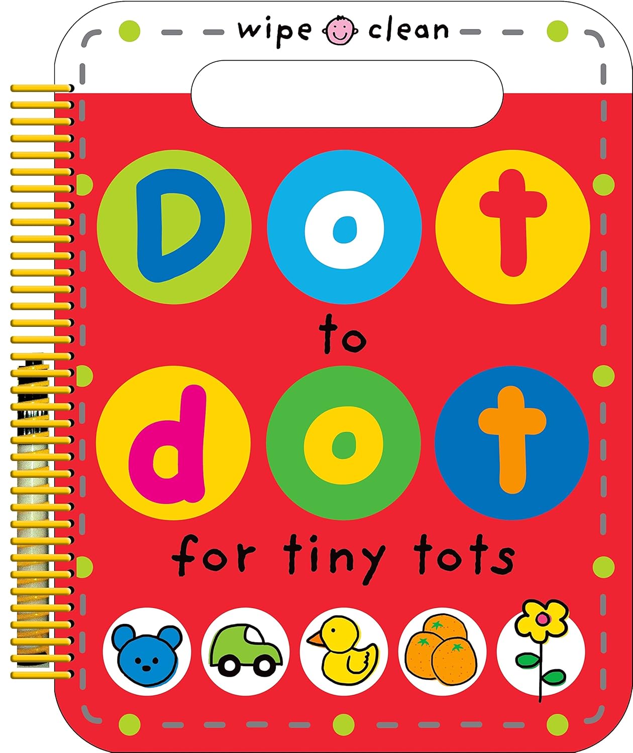 Wipe-Clean Dot To Dot For Tiny Tots تتبع المسح والتحكم بالقلم تتبع المسح والتحكم بالقلم