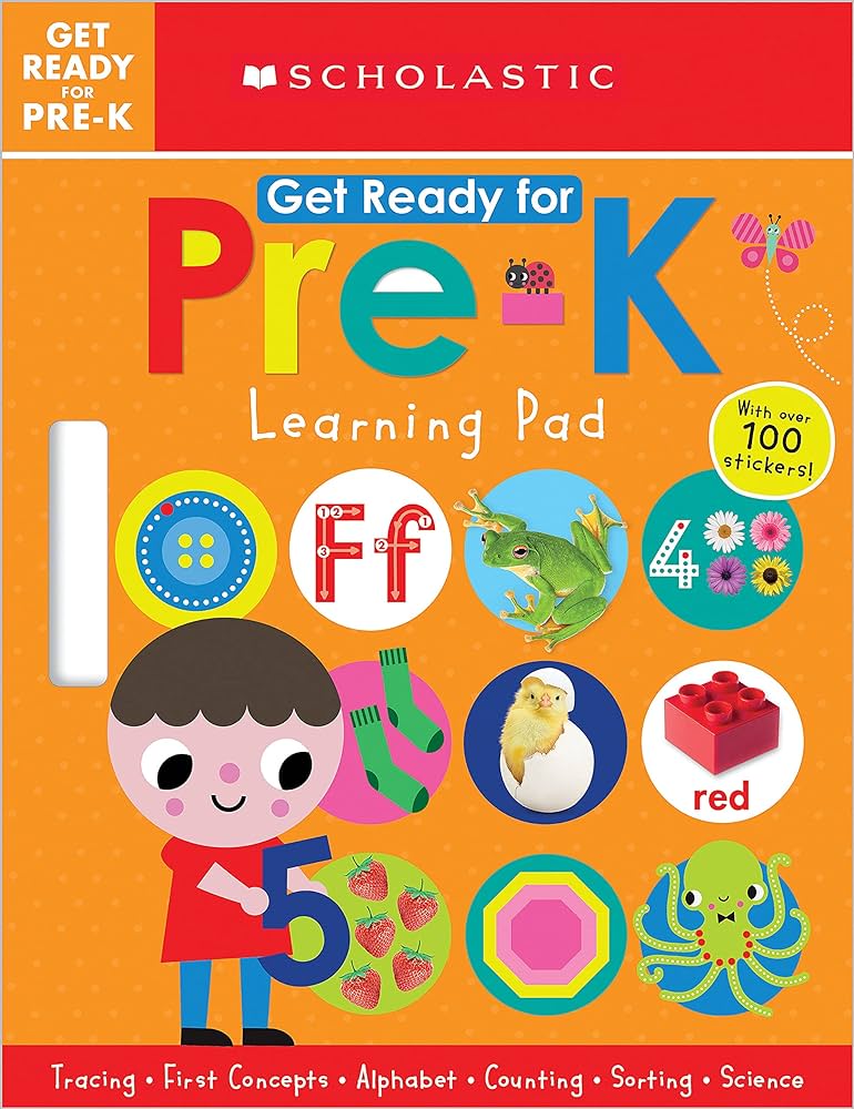 Scholastic - Get Ready for Pre-k Learning Pad