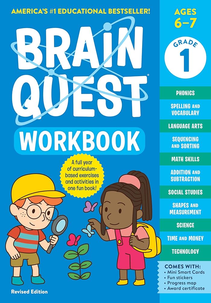 Brain Quest Workbook: Grade 1 - Revised Edition