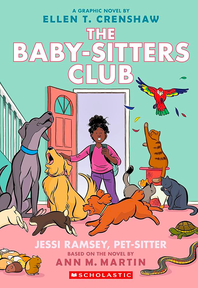 The Baby Sitters Club Graphic Novel #18: Jessi Ramsey, Pet-Sitter - رواية نادي جليسات الأطفال المصورة رقم 14 - خطأ ستايسي