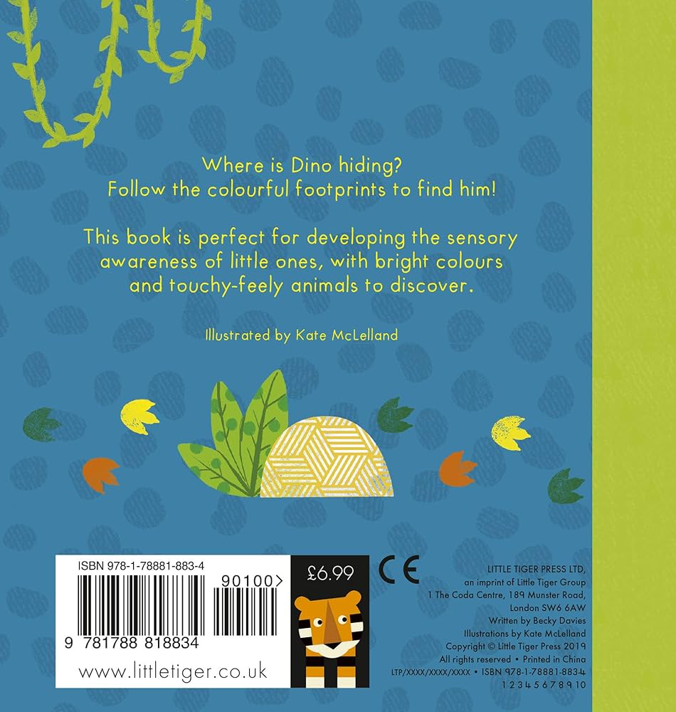 Where's My Dinosaur? - Touch And Feel Board Book - كتب Usborne Touchy-Feely - هذا ليس الكنغر الخاص بي
