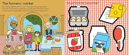 Priddy Books: Let's Pretend Sets -  Play Shop (Book and Puzzle) - كتب بريدي: مجموعات "هيا نتظاهر" - متجر الألعاب (كتاب وتركيب صور)