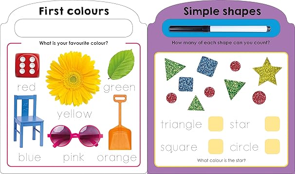 Priddy Learning: My First Wipe Clean Words - بريدي للتعلم: أول كلماتي التي تُمسح وتنظف