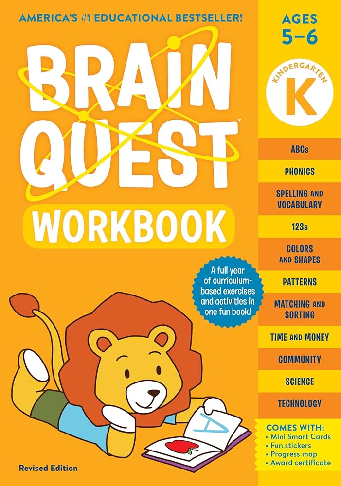 Brain Quest Workbook: Kindergarten - Revised Edition