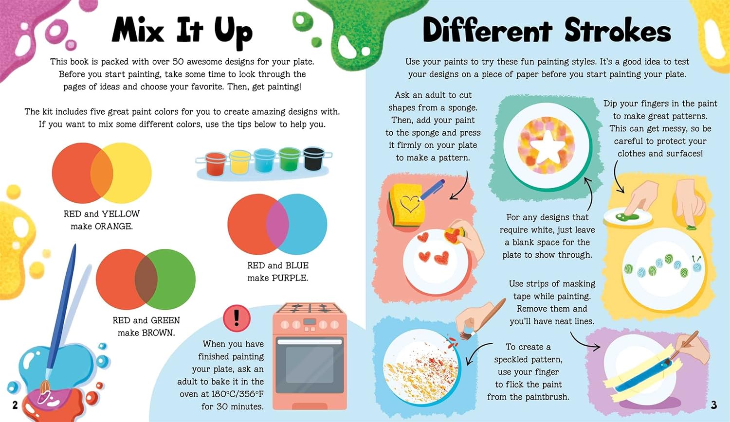 Paint Your Own Plate: Craft Creation For Children - اطْلِ طَبَقَكَ الخَاص: إبداعات فنية للأطفال