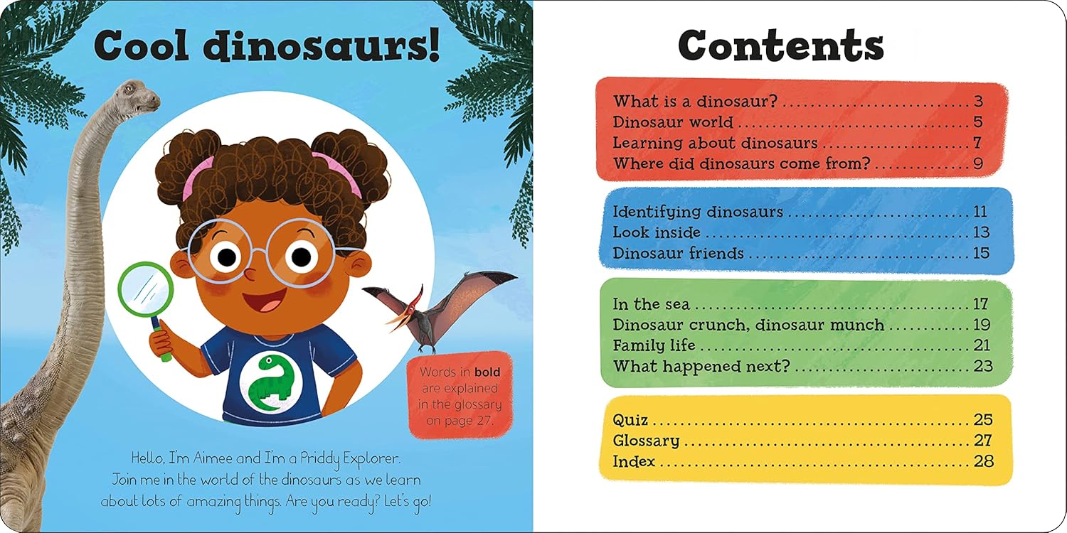 Priddy Explorers - Dinosaurs - مستكشفو بريدي - الديناصورات
