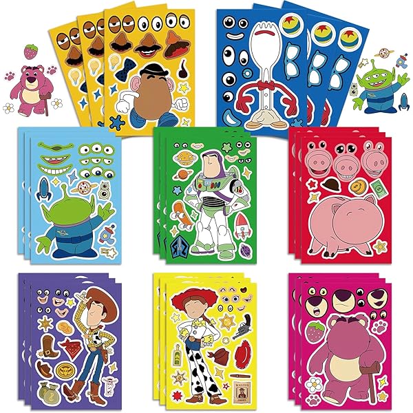 Disney Pixar Toy Story 4: Read and Play Activity Pack - ديزني بيكسار حكاية لعبة 4: حزمة أنشطة للقراءة واللعب