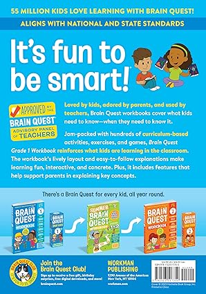 Brain Quest Workbook: Grade 1 - Revised Edition